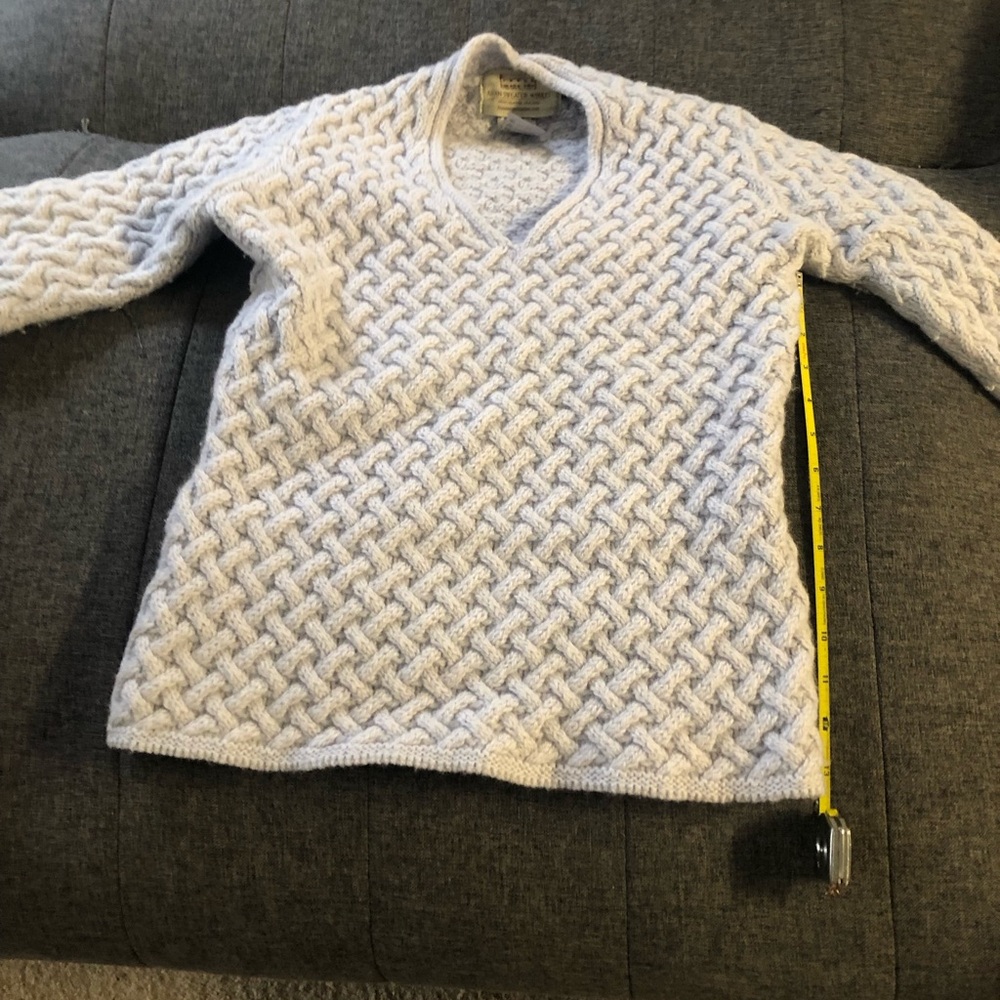 Aran Sweater Market 100% virgin wool sweater.